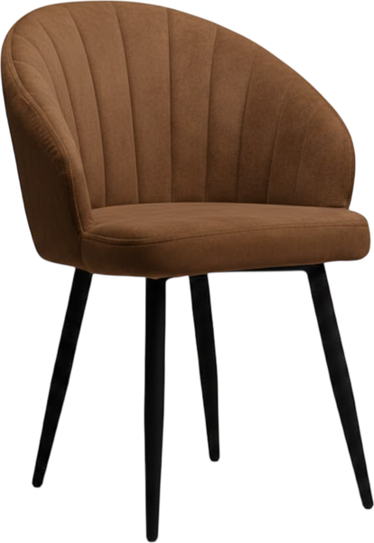 Стул Памир Зефир F36 поворотный (светло-коричневый/черная опора) - фото