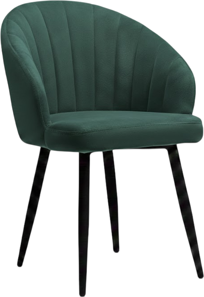 Стул Памир Зефир F73 поворотный (болотный зеленый/черная опора) - фото