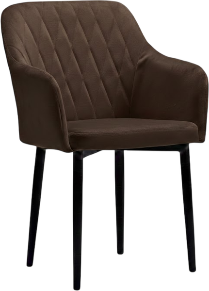 Стул Памир Марсель F31 поворотный (коричневый/черная опора) - фото