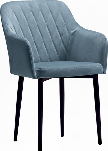 Стул Памир Марсель F75 поворотный (голубой/черная опора) - фото