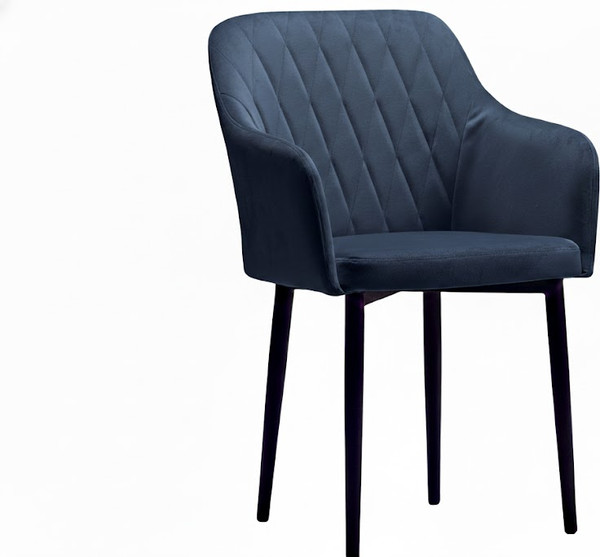 Стул Памир Марсель F78 поворотный (темно-синий/черная опора) - фото