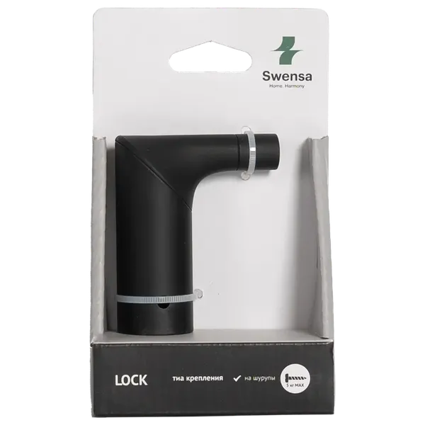 Крючок для ванной SWENSA Lock SWR-6600-01-BLK