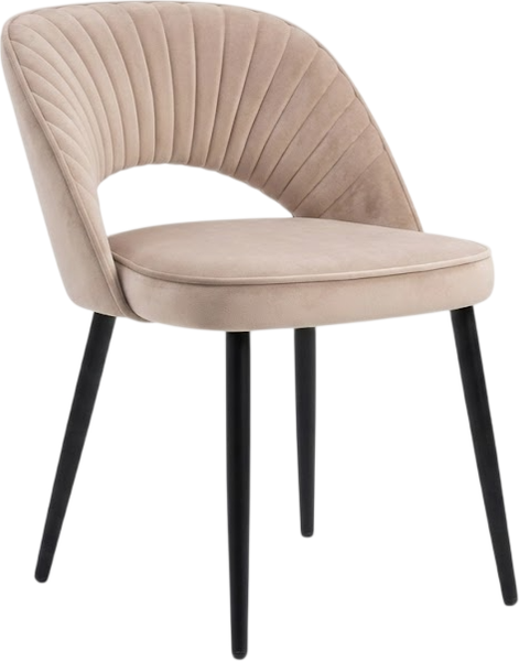 Стул Памир Новара F05 поворотный (светло-серый/бежевый/черная опора) - фото