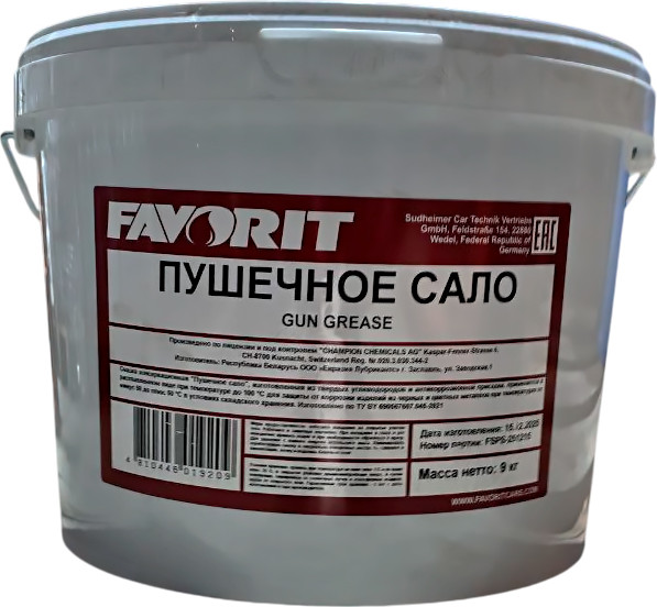 Смазка техническая Favorit Пушечное сало 58650 - фото
