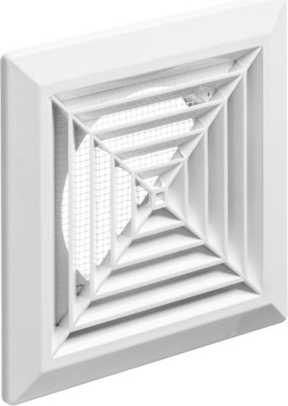 Решетка вентиляционная Viento 200/150ВФ с фланцем - фото