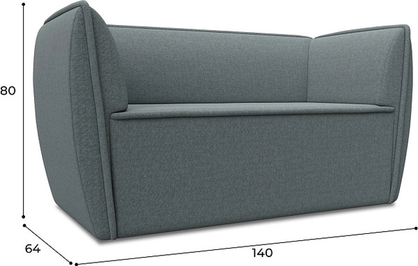 Диван Лига Диванов Бергамо 2-х местный / 123705