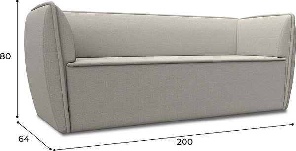 Диван Лига Диванов Бергамо 3-х местный / 122443