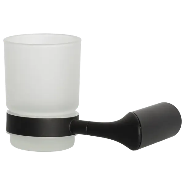 Стакан для зубной щетки и пасты SWENSA Lock SWR-6600-03-BLK - фото