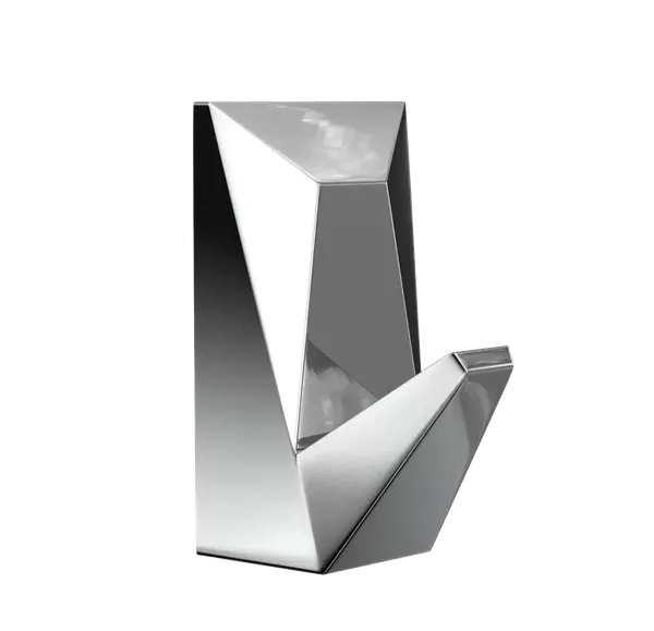 Крючок для ванной LEMER Crystal одинарный LEM-CRYSTAL028 - фото