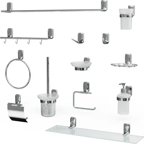 Держатель для полотенца LEMER Elegia с 4 крючками LEM-EL004