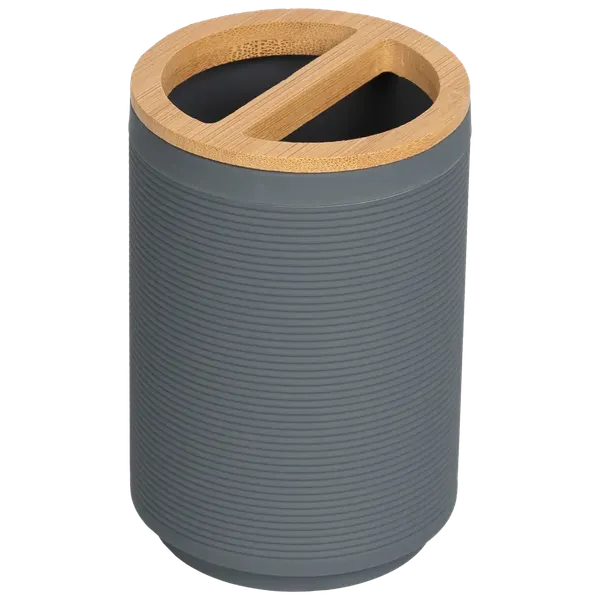 Стакан для зубной щетки и пасты SWENSA Koi SWP-2415-GRY-02 - фото