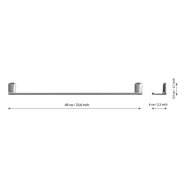 Держатель для полотенца LEMER Elegia LEM-EL008