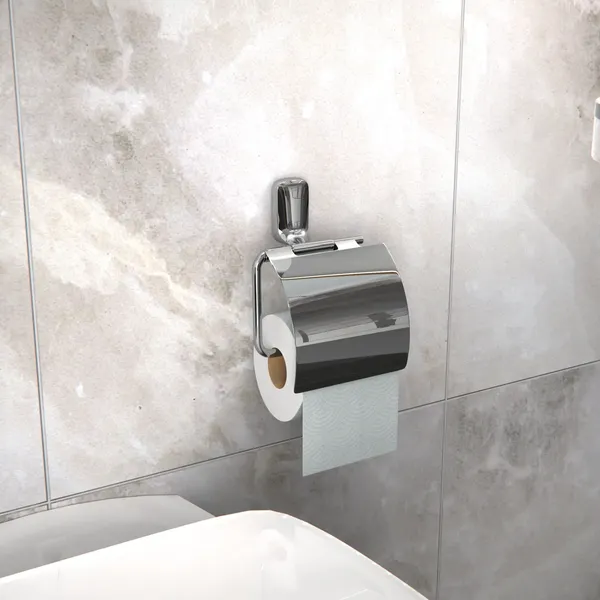 Держатель для туалетной бумаги LEMER Elegia с крышкой LEM-EL043