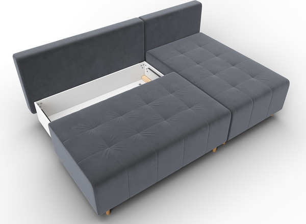 Диван угловой Лига Диванов Лига-102 универсальный / 134792