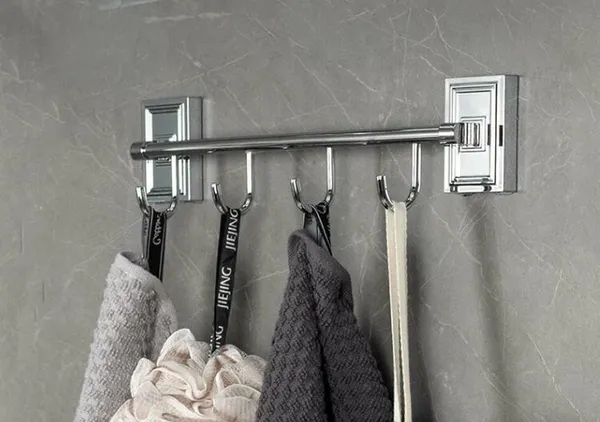 Держатель для полотенца LEMER Neoclassic с 4 крючками LEM-NCLASS004