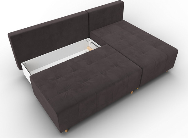 Диван угловой Лига Диванов Лига-102 универсальный / 134793