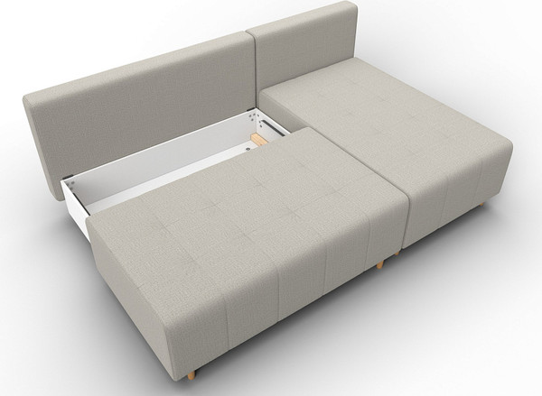 Диван угловой Лига Диванов Лига-102 универсальный / 134795