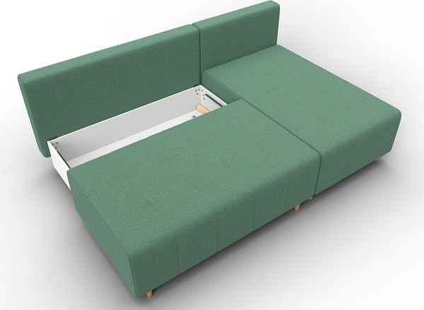 Диван угловой Лига Диванов Лига-102 универсальный / 134799