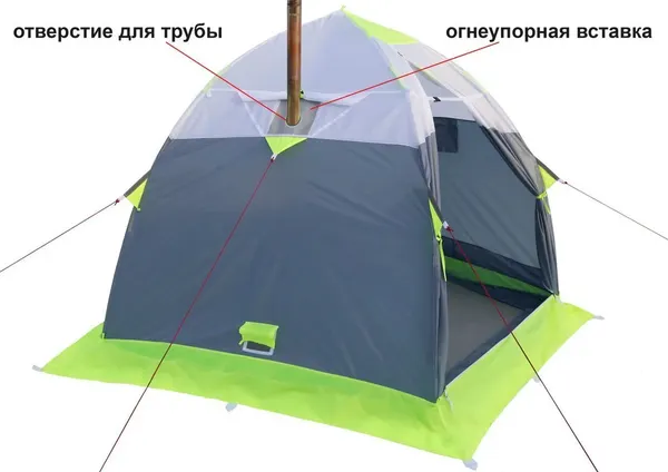 Палатка ЛОТОС 3 Эко 2024 / 17091