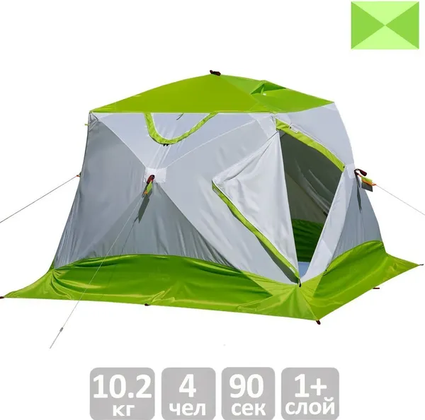 Палатка ЛОТОС Куб 4 Компакт / 17057