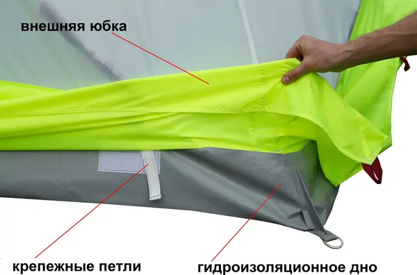 Палатка ЛОТОС Куб 4 Компакт / 17057