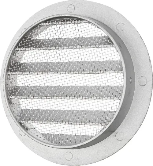 Решетка вентиляционная Viento 315РКМ с металлической сеткой с фланцем