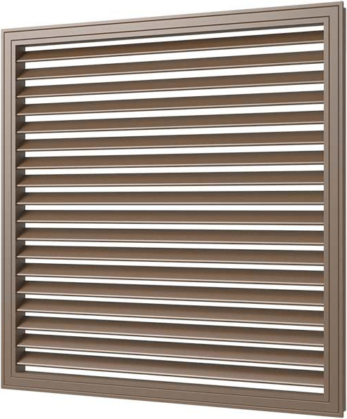 Решетка вентиляционная Viento ПВХ 600x600 - фото