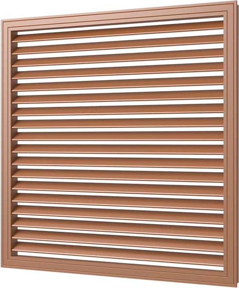 Решетка вентиляционная Viento ПВХ 600x600 - фото