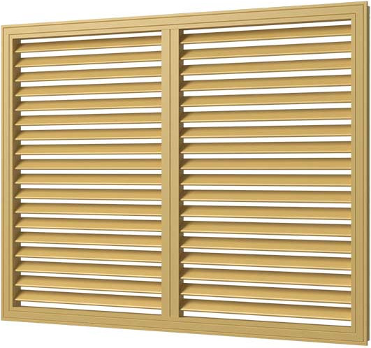 Решетка вентиляционная Viento ПВХ 600x900 - фото