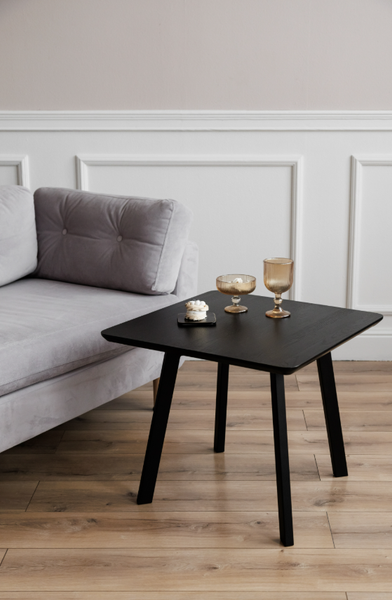 Журнальный столик Stal-Massiv SMK-50 (черный/черный)