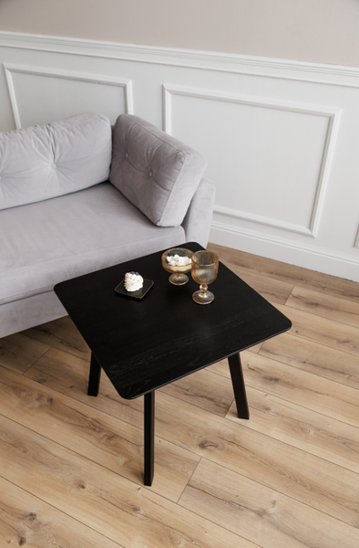 Журнальный столик Stal-Massiv SMK-50 (черный/черный)