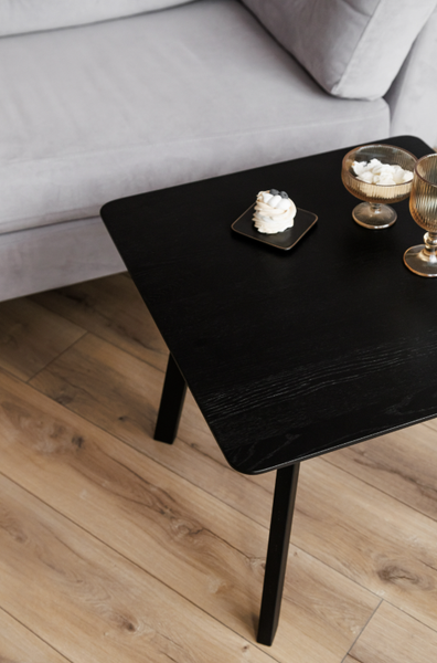 Журнальный столик Stal-Massiv SMK-50 (черный/черный)