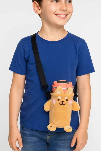 Чехол для термоса ILikeGift Furry buddies / 129-SX6001-01 - фото