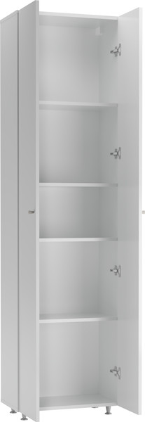 Шкаф-пенал для ванной Домино 55 Промо без ящика