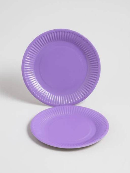 Набор одноразовых тарелок ILikeGift Party purple / AK0017