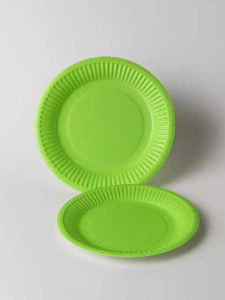 Набор одноразовых тарелок ILikeGift Party green / AK0022