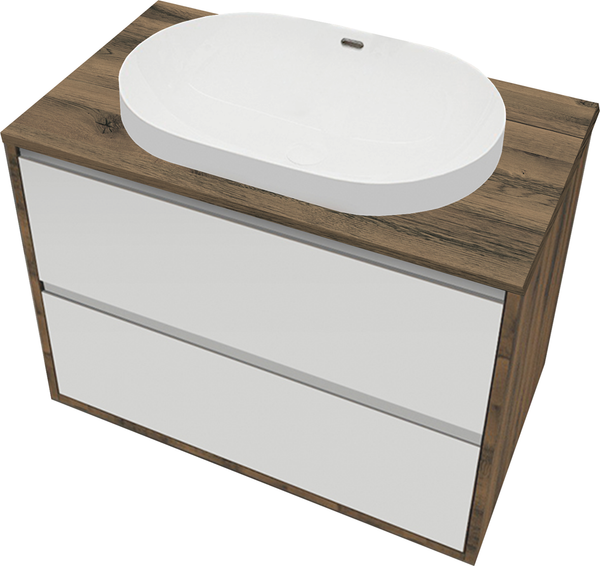 Тумба под умывальник ЗОВ Парма 70 / P70LA0MWMC1A-LDSPA6002 - фото