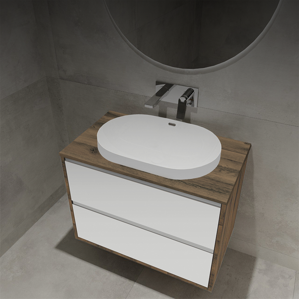 Тумба под умывальник ЗОВ Парма 70 / P70LA0MWMC1A-LDSPA6002