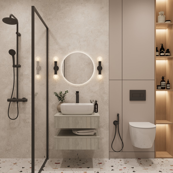 Тумба под умывальник ЗОВ Токио премиум 70 / TP70ELSPTOC0