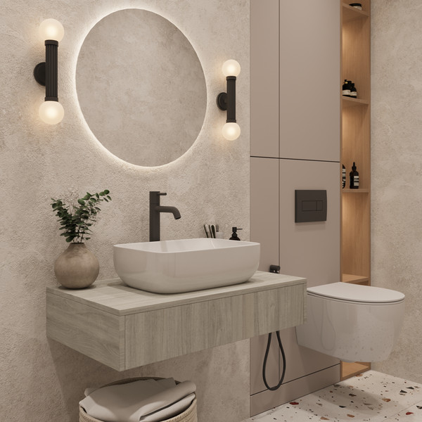 Тумба под умывальник ЗОВ Токио премиум 80 / TP80ELSPTOC0