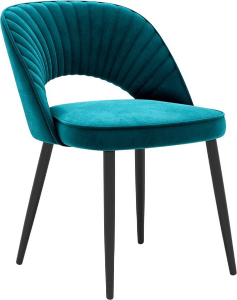 Стул Памир Новара F77 поворотный (синий/черная опора) - фото