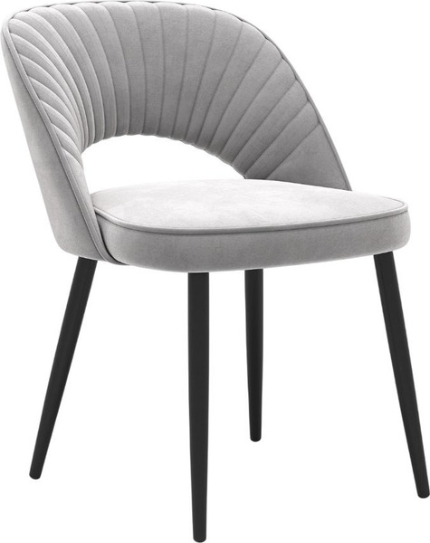 Стул Памир Новара F80 поворотный (серый минт/черная опора) - фото