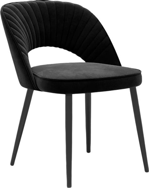 Стул Памир Новара F90 поворотный (черный/черная опора) - фото