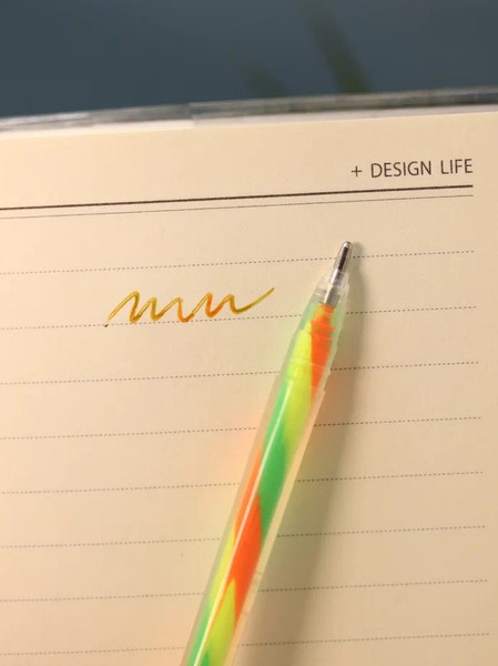 Набор гелевых ручек ILikeGift Rainbow Spiral / Z10201