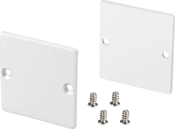 Заглушка для профиля Arlight SL-LINE-3638-LW White глухая / 040252 - фото