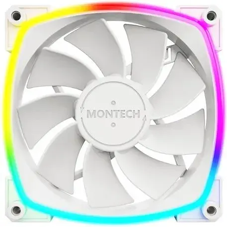 Вентилятор для корпуса Montech RX120 Reverse ARGB / RX120 PWM WHITE - фото