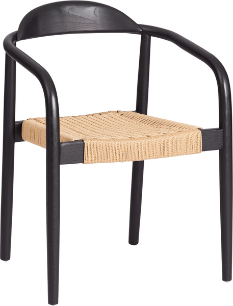 Стул Tetchair Midgard дерево вяз/бечевка - фото