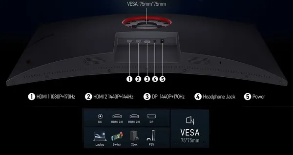 Монитор Koorui 31.5