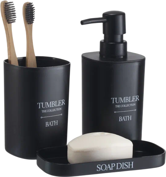 Набор аксессуаров для ванной SWENSA Ron 3 SWP-9100-S - фото