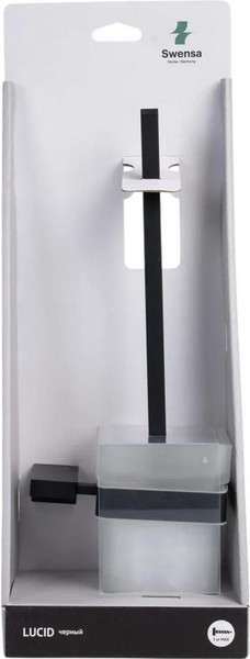 Ершик для унитаза SWENSA Lucid SWR-5400-08-BLK